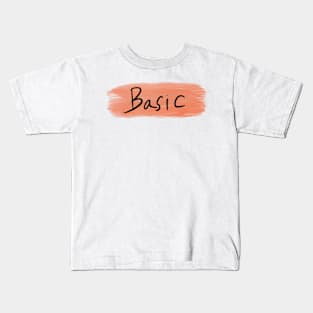 Basic - Typo Brush Kids T-Shirt